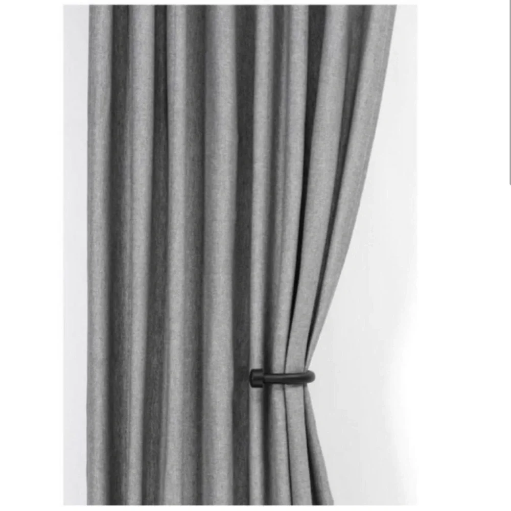 IKEA CURTAIN tieback and finial BUNDLE